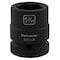 Dynamic 1" Drive Standard Socket, Black Phosphate, Tools 1-3/16" X 1" Drive, 6 Point Standard Length D025338 - alternate 1